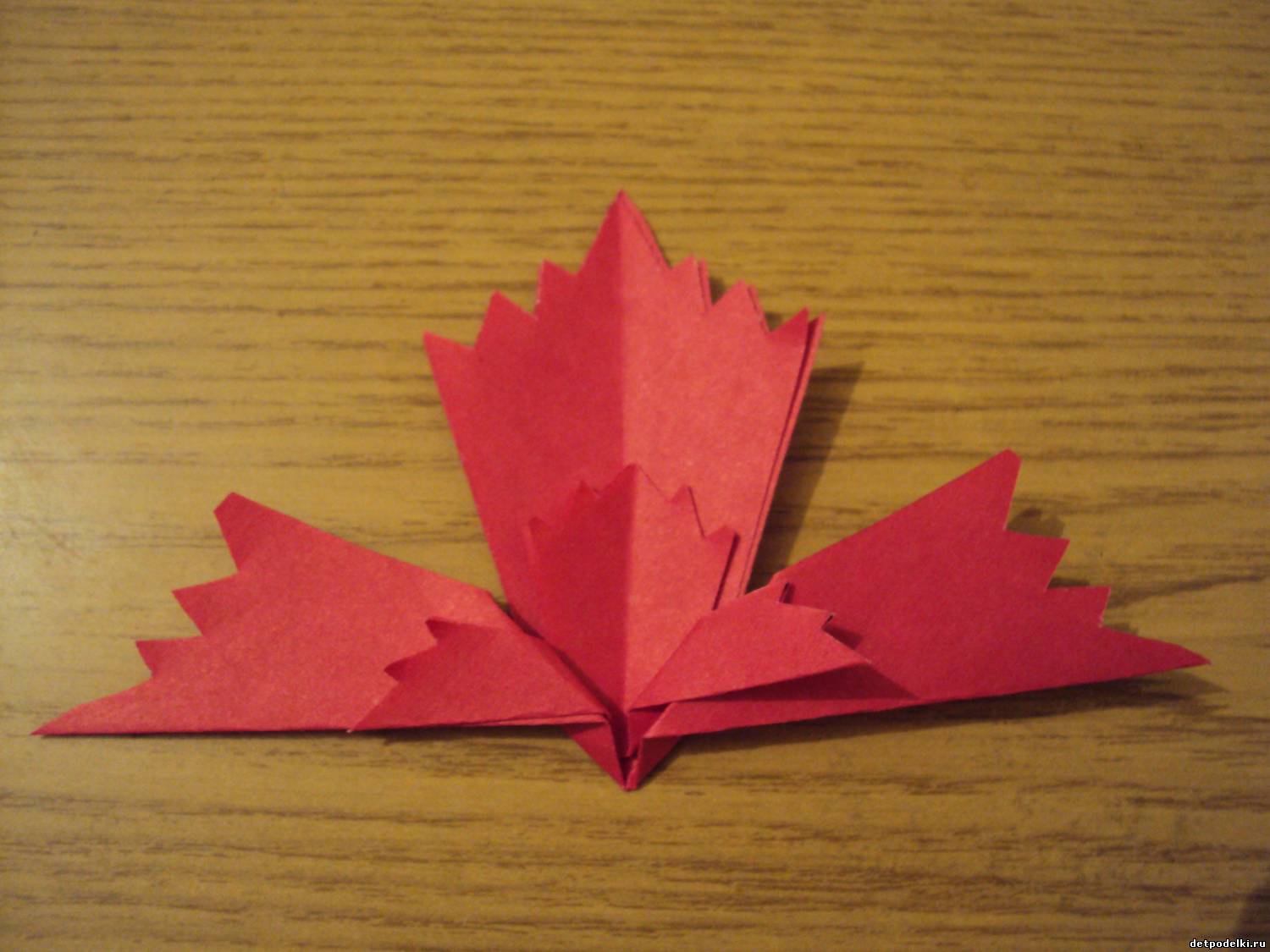 Открытка оригами на 23 февраля