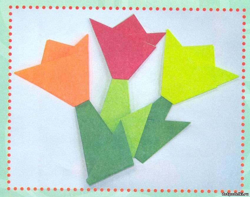 Оригами для детей 3 – 4 лет
